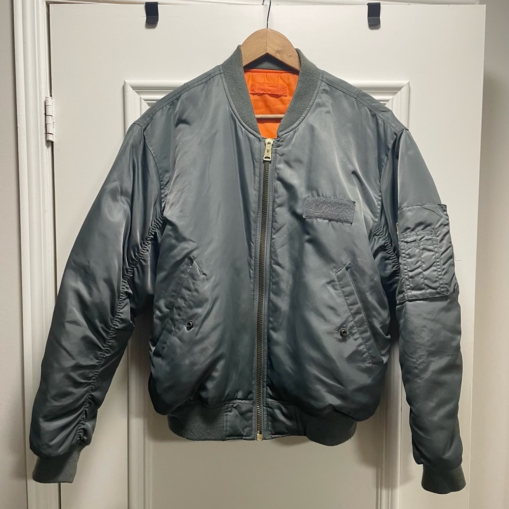 Vintage Aviator Bomber Jacket